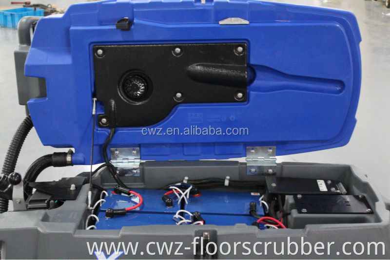 Chinese auto floor scrubber dryer electric floor sweeper